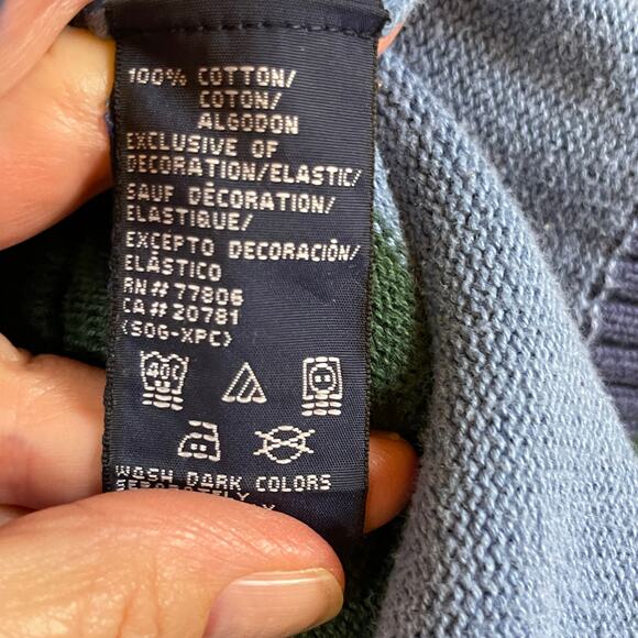 Tommy Hilfiger Bold Stripe Pullover Sweater size Mens M - Picture 8 of 8